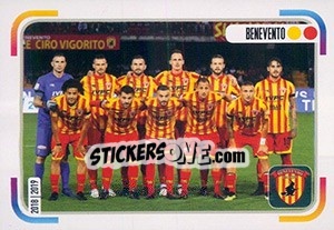 Sticker Squadra Benevento - Calciatori 2018-2019 - Panini