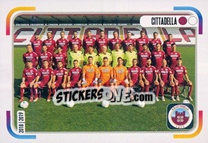 Sticker Squadra Cittadella - Calciatori 2018-2019 - Panini