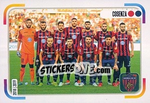 Sticker Squadra Cosenza - Calciatori 2018-2019 n. 604 - Panini