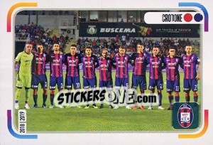 Sticker Squadra Crotone - Calciatori 2018-2019 - Panini