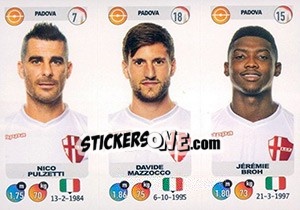 Sticker Nico Pulzetti / Davide Mazzocco / Jérémie Broh - Calciatori 2018-2019 n. 660 - Panini