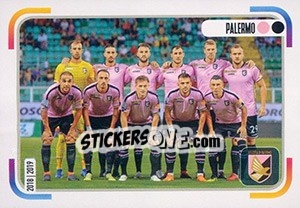 Sticker Squadra Palermo - Calciatori 2018-2019 - Panini