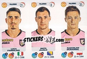 Sticker Luca Fiordilino - Mato Jajalo - Radosław Murawski - Calciatori 2018-2019 - Panini