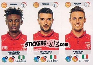 Sticker Kingsley Michael / Raffaele Bianco / Valerio Verre - Calciatori 2018-2019 n. 675 - Panini