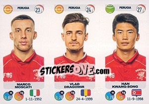 Sticker Marco Moscati / Vlad Dragomir / Han Kwang-Song