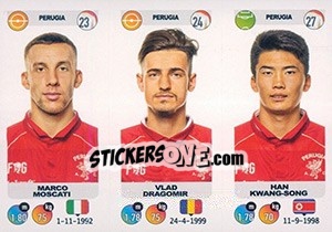 Sticker Marco Moscati / Vlad Dragomir / Han Kwang-Song - Calciatori 2018-2019 n. 676 - Panini