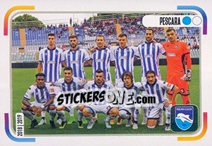 Sticker Squadra Pescara - Calciatori 2018-2019 - Panini