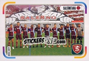 Sticker Squadra Salernitana - Calciatori 2018-2019 - Panini