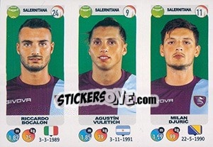 Sticker Riccardo Bocalon / Agustín Vuletich / Milan Djuric