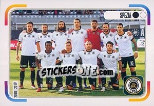 Sticker Squadra Spezia - Calciatori 2018-2019 - Panini