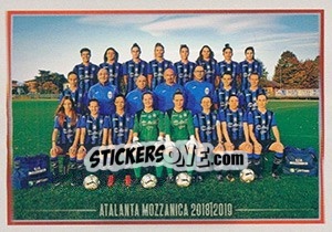 Cromo Squadra Atalanta Mozzanica - Calciatori 2018-2019 - Panini