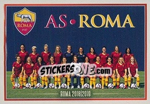 Figurina Squadra Roma - Calciatori 2018-2019 - Panini
