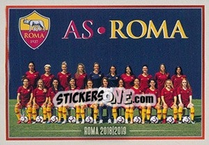 Figurina Squadra Roma