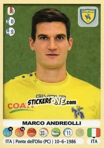 Sticker Marco Andreolli (Chievo Verona)