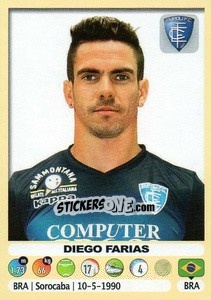 Sticker Diego Farias (Empoli) - Calciatori 2018-2019 n. M17 - Panini