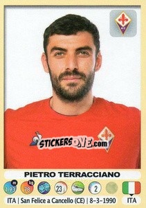 Cromo Pietro Terracciano (Fiorentina) - Calciatori 2018-2019 - Panini