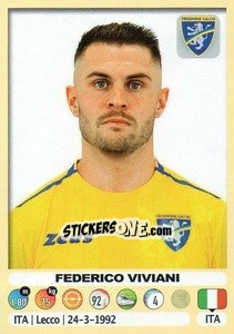 Sticker Federico Viviani (Frosinone) - Calciatori 2018-2019 - Panini