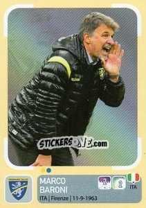 Sticker Marco Baroni (Frosinone) - Calciatori 2018-2019 - Panini