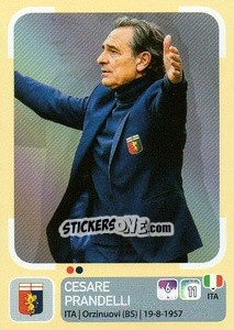 Sticker Cesare Prandelli (Genoa) - Calciatori 2018-2019 - Panini