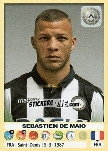 Figurina Sebastien De Maio (Udinese) - Calciatori 2018-2019 - Panini