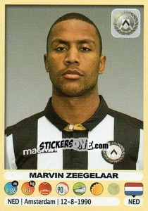 Cromo Marvin Zeegelaar (Udinese) - Calciatori 2018-2019 - Panini