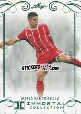 Sticker James Rodríguez - Soccer Immortal Collection 2018 n. 7gr - Leaf