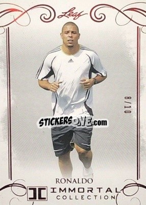 Sticker Ronaldo - Soccer Immortal Collection 2018 n. 14r - Leaf