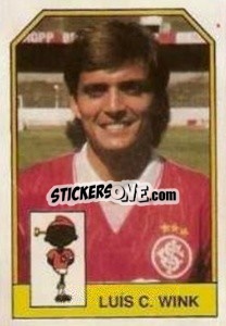 Sticker Luís C. Wink - Campeonato Brasileiro 1991 n. 6 - Abril