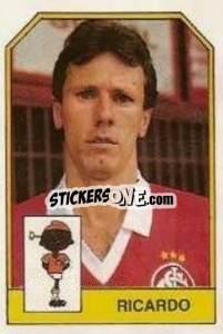 Sticker Ricardo - Campeonato Brasileiro 1991 n. 18 - Abril