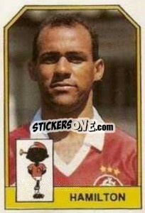 Sticker Hamilton - Campeonato Brasileiro 1991 n. 20 - Abril