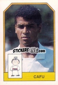 Sticker Cafu - Campeonato Brasileiro 1991 n. 26 - Abril