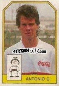 Sticker Antônio C. - Campeonato Brasileiro 1991 n. 27 - Abril