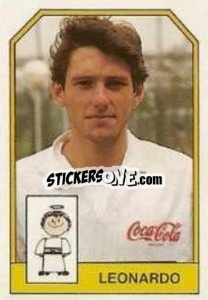 Sticker Leonardo - Campeonato Brasileiro 1991 n. 30 - Abril