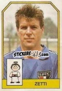 Sticker Zetti - Campeonato Brasileiro 1991 n. 36 - Abril