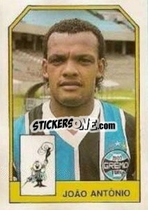 Sticker João Antônio - Campeonato Brasileiro 1991 n. 52 - Abril
