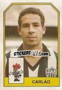 Sticker Carlão - Campeonato Brasileiro 1991 n. 66 - Abril