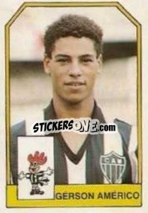 Sticker Gérson Américo - Campeonato Brasileiro 1991 n. 70 - Abril