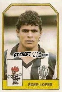 Sticker Éder Lopes - Campeonato Brasileiro 1991 n. 71 - Abril