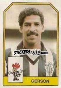 Sticker Gérson - Campeonato Brasileiro 1991 n. 74 - Abril