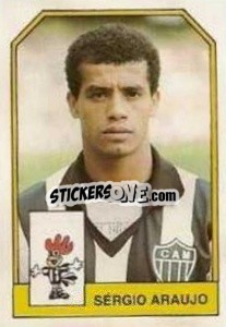 Sticker Sérgio Araujo - Campeonato Brasileiro 1991 n. 75 - Abril