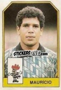 Sticker Maurício - Campeonato Brasileiro 1991 n. 76 - Abril