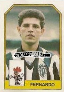 Sticker Fernando - Campeonato Brasileiro 1991 n. 77 - Abril