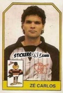 Sticker Zé Carlos - Campeonato Brasileiro 1991 n. 85 - Abril