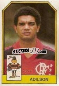 Cromo Adilson - Campeonato Brasileiro 1991 n. 86 - Abril