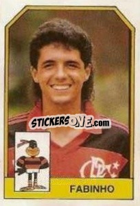 Sticker Fabinho - Campeonato Brasileiro 1991 n. 92 - Abril