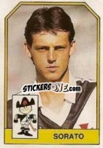 Sticker Sorato - Campeonato Brasileiro 1991 n. 115 - Abril