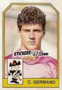 Sticker C. Germano - Campeonato Brasileiro 1991 n. 116 - Abril