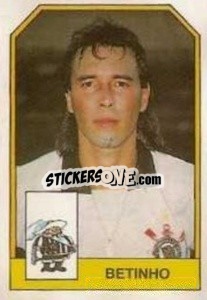 Cromo Betinho - Campeonato Brasileiro 1991 n. 127 - Abril