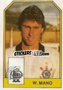 Sticker W. Mano - Campeonato Brasileiro 1991 n. 132 - Abril
