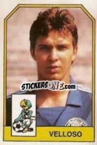 Sticker Velloso - Campeonato Brasileiro 1991 n. 145 - Abril